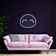 lächelndes Emoji Gesicht LED-Neonschild Wohnzimmer Gaming Zimmer