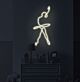 Ballerina Silhouette LED-Neonschild für Kinderzimmer und Tanzstudio