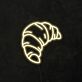 Croissant LED-Neonschild für Küche und Café