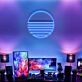 Sonnenuntergang Symbol LED-Neonschild für Gaming Zimmer