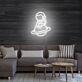 Astronaut auf Saturn LED-Neonschild Wohnzimmer Kinderzimmer