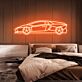 Sportwagen LED-Neonschild Schlafzimmer Wohnzimmer