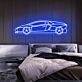 Sportwagen LED-Neonschild Schlafzimmer Wohnzimmer