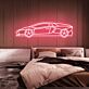 Sportwagen LED-Neonschild Schlafzimmer Wohnzimmer