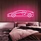 Sportwagen LED-Neonschild Schlafzimmer Wohnzimmer