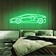 Sportwagen LED-Neonschild Schlafzimmer Wohnzimmer