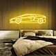 Sportwagen LED-Neonschild Schlafzimmer Wohnzimmer