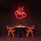 gedämpfte Teigtaschen LED-Neonschild für Restaurant Küche