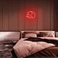 Elefant LED-Neonschild Schlafzimmer