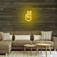 Hand mit Peace Zeichen LED-Neonschild Wohnzimmer Schlafzimmer
