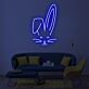 Hasengesicht LED-Neonschild Wohnzimmer Kinderzimmer