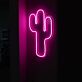 Kaktus LED-Neonschild Wohnzimmer Bar