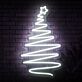 Weihnachtsbaum mit Stern LED-Neonschild Wohnzimmer Weihnachtsdeko