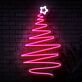 Weihnachtsbaum mit Stern LED-Neonschild Wohnzimmer Weihnachtsdeko