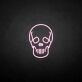 Totenkopf LED-Neonschild für Bar und Club