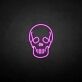 Totenkopf LED-Neonschild für Bar und Club
