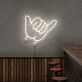 Shaka Handzeichen LED-Neonschild Bar Club