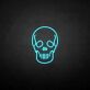 Totenkopf LED-Neonschild für Bar und Club