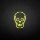 Totenkopf LED-Neonschild für Bar und Club