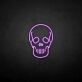 Totenkopf LED-Neonschild für Bar und Club