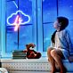 Gewitterwolke mit Blitz LED-Neonschild Wohnzimmer Bar