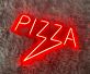 Pizza Blitz LED Neonschild