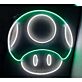 Pilzsymbol aus Videospiel LED-Neonschild Gamingzimmer
