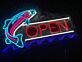OPEN LED-Neonschild für Restaurant Fischladen