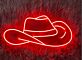Cowboyhut LED-Neonschild für Bar Club