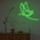 Schmetterling LED-Neonschild Wohnzimmer Schlafzimmer