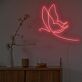 Schmetterling LED-Neonschild Wohnzimmer Schlafzimmer