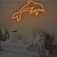 Delfin LED-Neonschild für Wohnzimmer Schlafzimmer