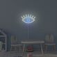 Auge Symbol LED-Neonschild für Wohnzimmer Dekoration