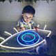 Auge Symbol LED-Neonschild für Wohnzimmer Dekoration