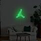 Basketballspieler Silhouette LED-Neonschild für Wohnzimmer Sportzimmer