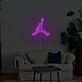 Basketballspieler Silhouette LED-Neonschild für Wohnzimmer Sportzimmer