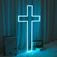 Kreuz LED-Neonschild für Wohnzimmer Andachtsraum