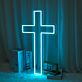 Kreuz LED-Neonschild für Wohnzimmer Andachtsraum