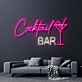 Cocktail BAR LED-Neonschild für Bar und Wohnzimmer