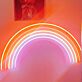 Regenbogen LED-Neonschild für Wohnzimmer und Kinderzimmer