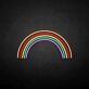 Regenbogen LED-Neonschild für Wohnzimmer und Kinderzimmer