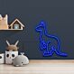Känguru LED-Neonschild für Kinderzimmer