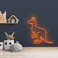 Känguru LED-Neonschild für Kinderzimmer