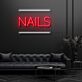 NAILS LED-Neonschild für Nagelstudio Salon