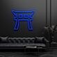 Torii Torbogen LED-Neonschild Wohnzimmer Büro