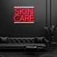 SKIN CARE LED-Neonschild für Kosmetikstudio Spa
