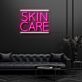 SKIN CARE LED-Neonschild für Kosmetikstudio Spa