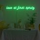 love at first spritz LED-Neonschild für Bar Party