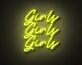 Girls Girls Girls LED-Neonschild für Bar Club