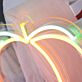 Pfirsich LED-Neonschild für Küche Bar
